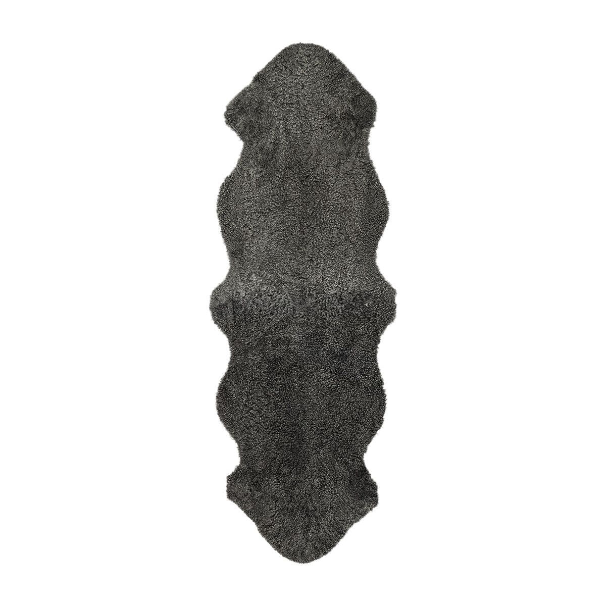 Premium | Dubbele Nieuw- Zeelandse schapenvacht | Kortharig | 180 cm Grafiet
