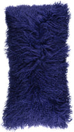 Curly Kussen | 28x56 cm Marineblauw