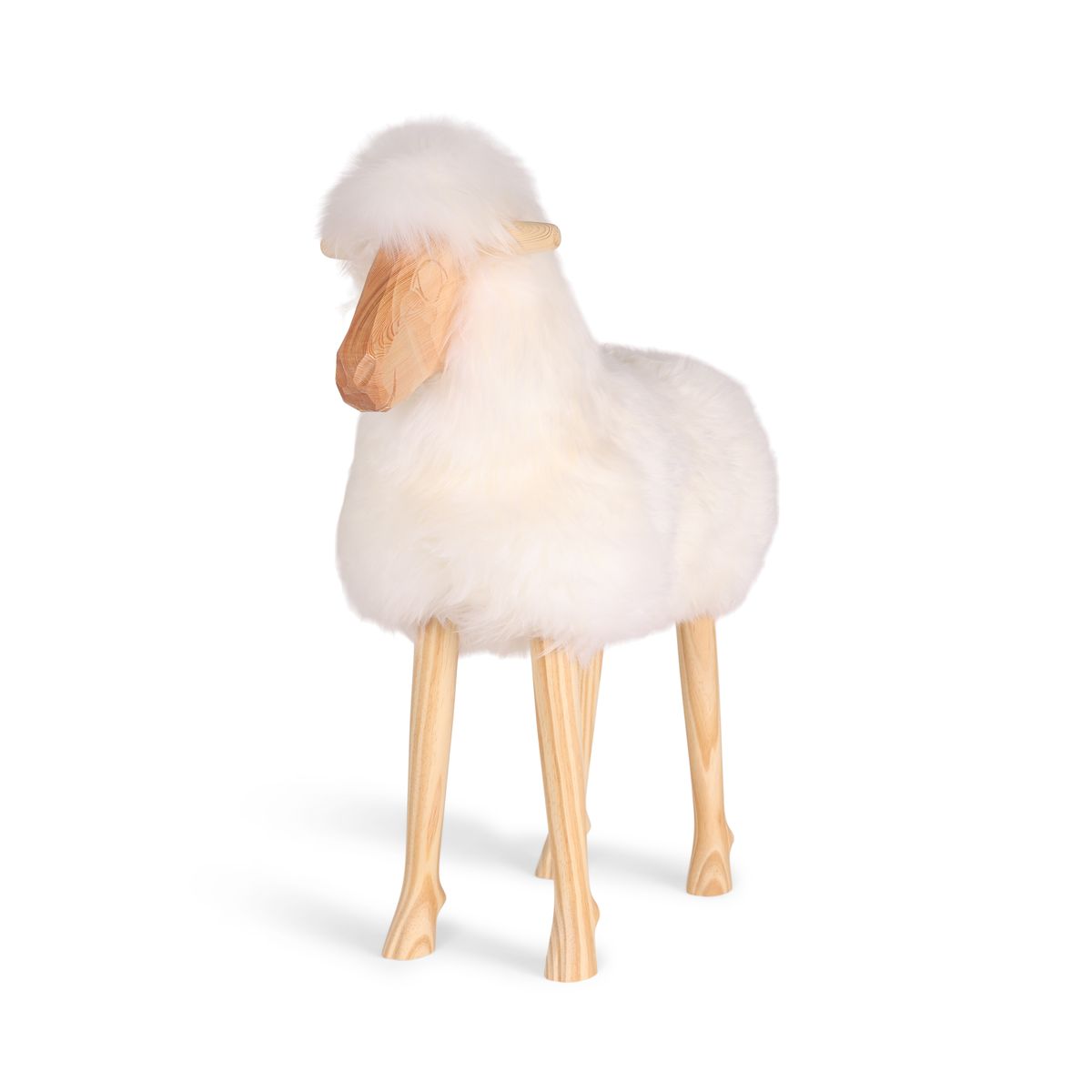 Signature Staand Schaap | Large Ivoor