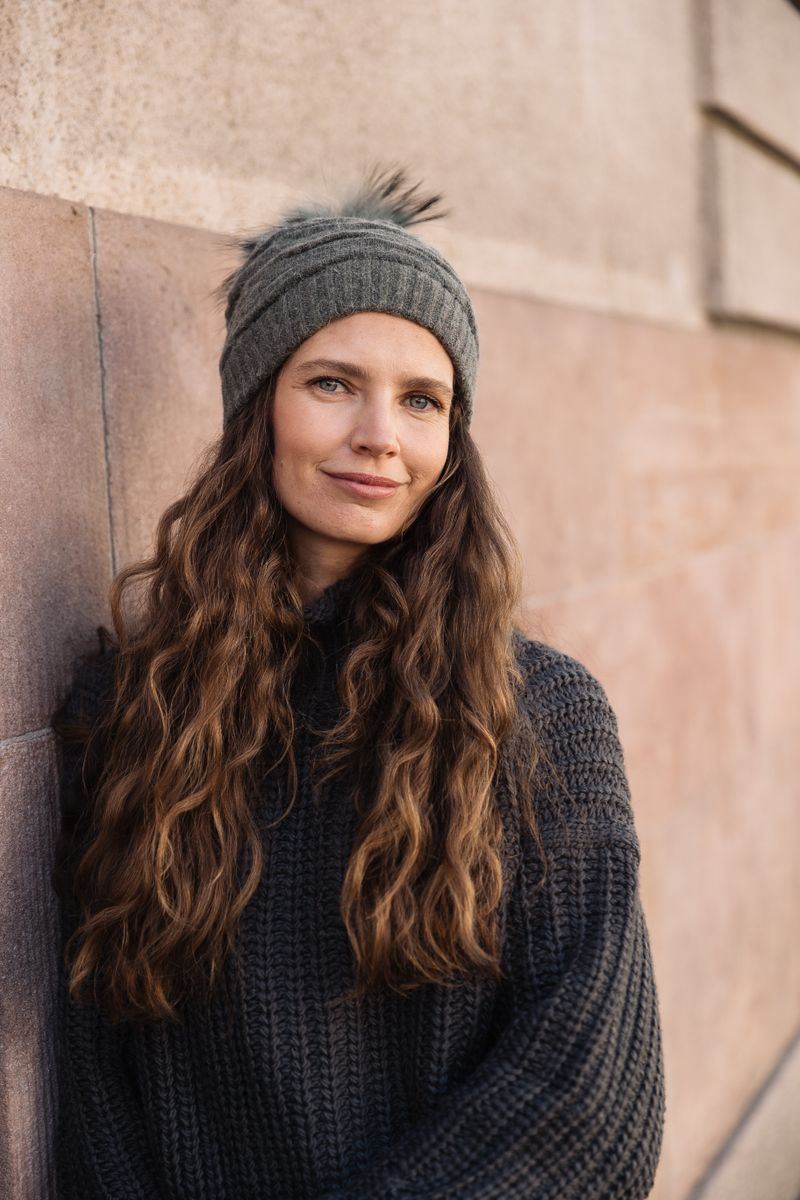 Sidse Beanie Groen/Heg Groen