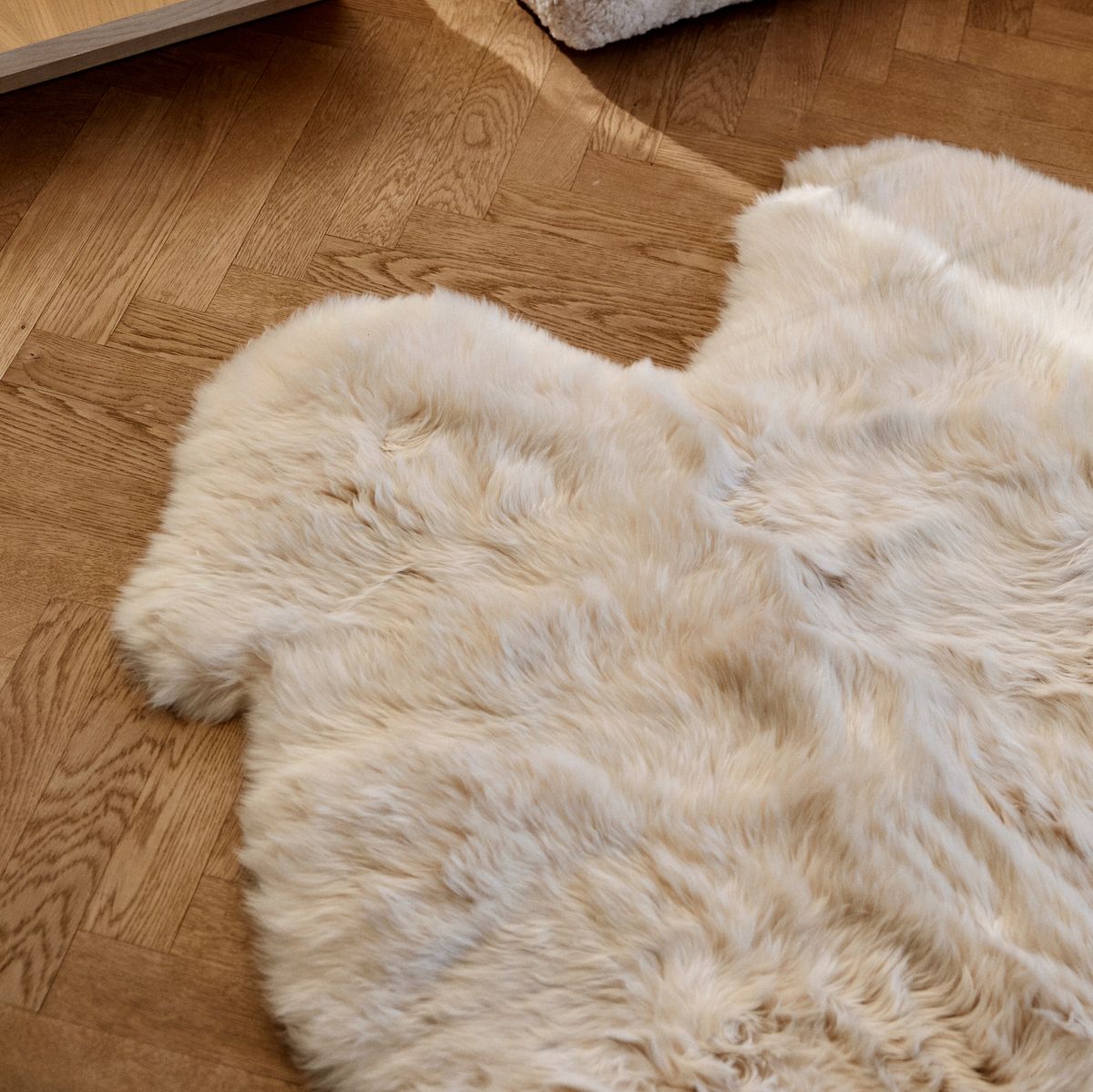 Nieuw- Zeelandse schapenvacht | Langharig | Kleed 180x214 cm Zwart