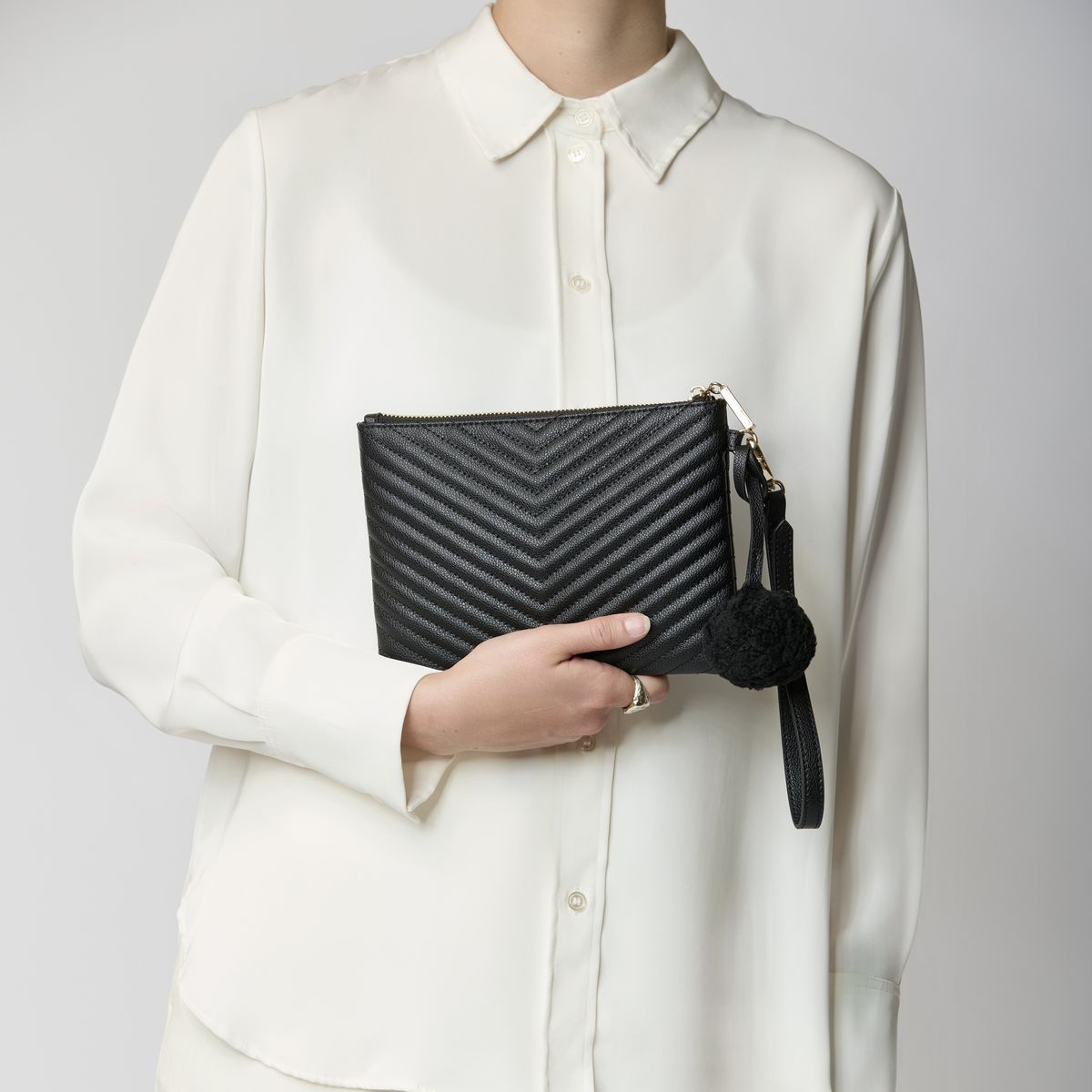 Helene Clutch Tas Antiek Groen
