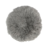 Stoel Cover Premium | Langharig | Nieuw Zeeland | Ø34cm Licht Grijs