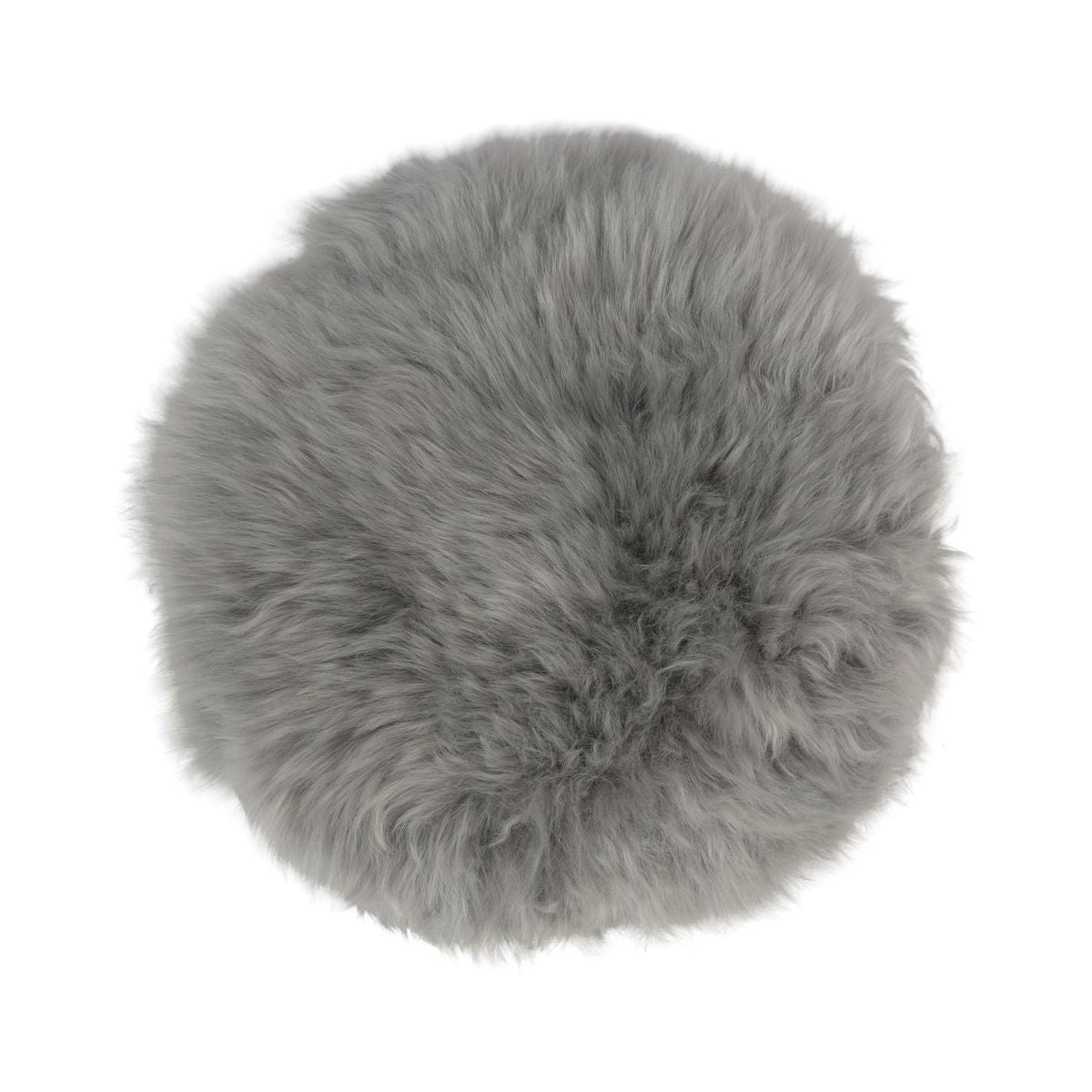 Stoel Cover Premium | Langharig | Nieuw Zeeland | Ø34cm Licht Grijs