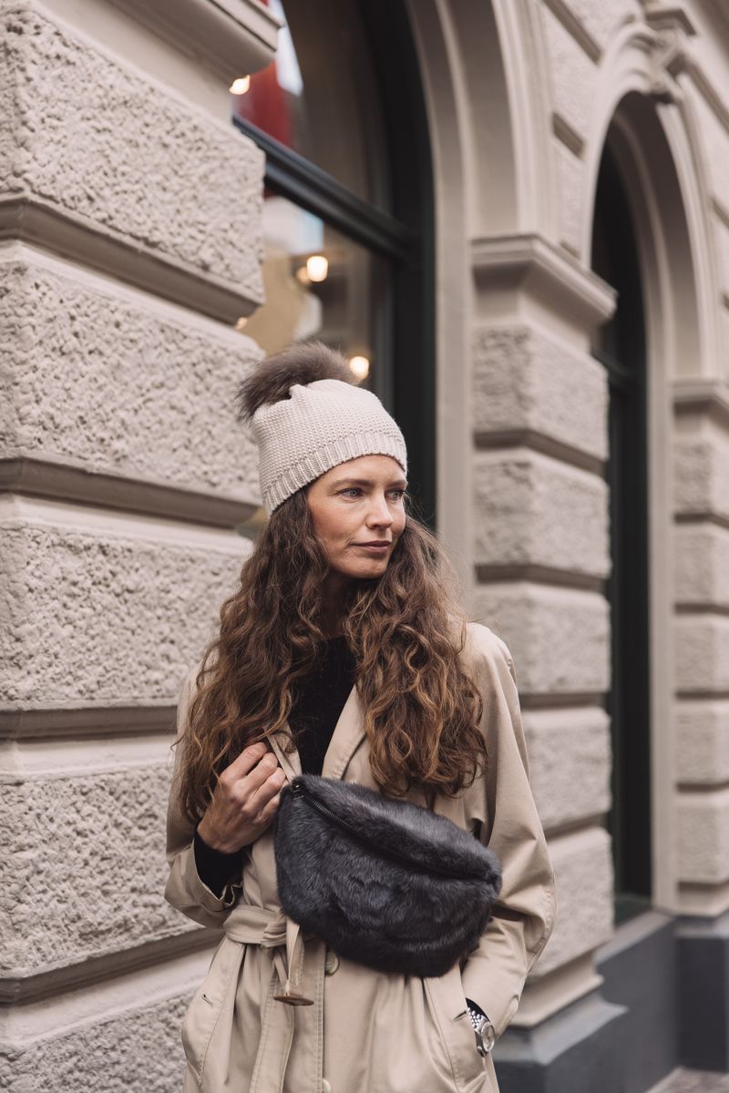Stella Pomponmuts Licht Beige/Mokka