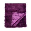Premium Kwaliteit Bedloper | Rex konijn | 238x55 cm Paars