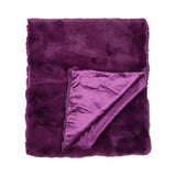 Premium Kwaliteit Bedloper | Rex konijn | 238x55 cm Paars