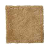Schapenvacht Stoel Cover | Kortharig | 40x40 cm Honing