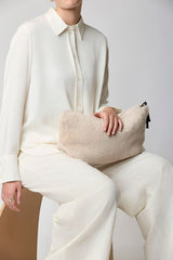Havana Maxi Clutch Tas Beige