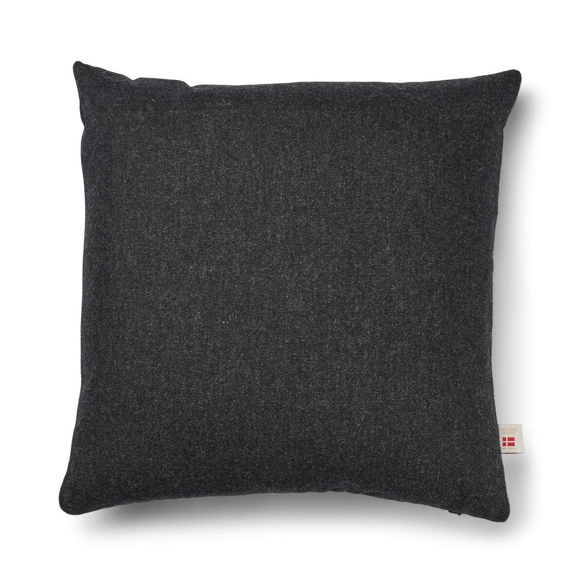 Dubbelzijdig Kussen | 52x52 cm | 34x52 cm Houtskool grijs
