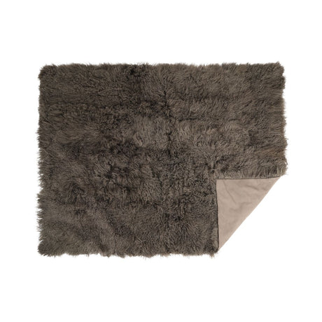 Plaid van Curly Schapenvacht | 140x180 cm Taupe