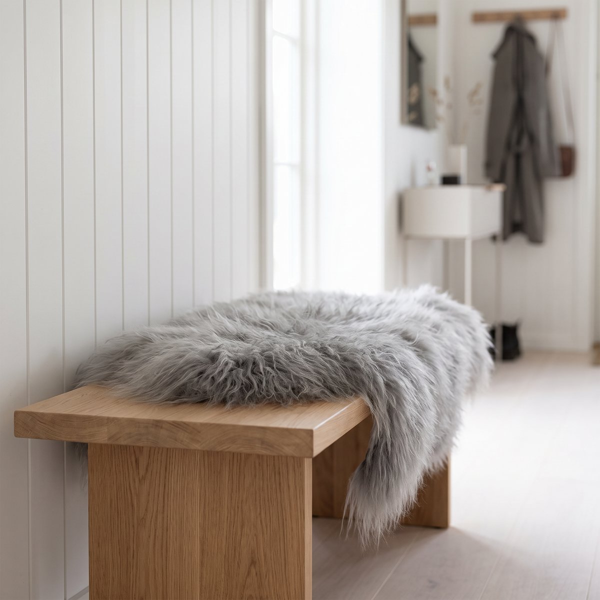  IJslandse schapenvacht | Gekleurd | 90 + cm