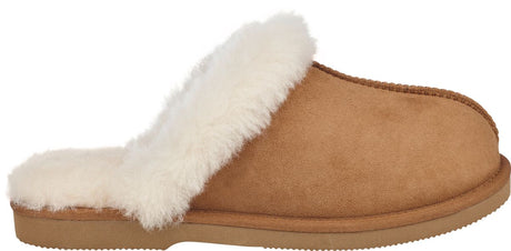 Nordic Curly Pantoffel Kastanje