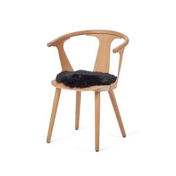 Stoel Cover Premium | Langharig | Nieuw Zeeland | Ø34cm Zwart