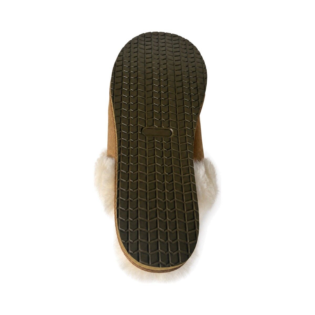 Nordic Curly Pantoffel Kastanje
