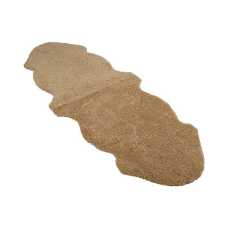 Dubbele Schapenvacht | Kortharig | Nieuw- Zeeland | 160x60 cm Honing