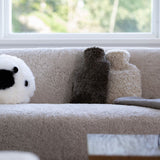 Schapenvacht Warmwaterfles Antraciet Grijs