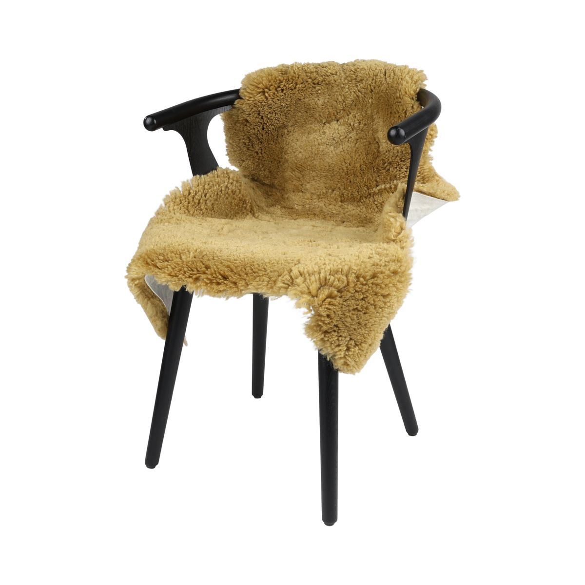 Back Country Schapenvacht | Nieuw- Zeeland | Langharig | 90 cm Stro Geel