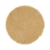 Schapenvacht Stoel Cover | Kortharig | Ø34 cm Honing