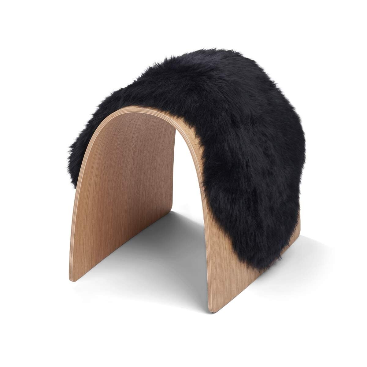 Schapen Kruk Cover | Lange Wol Zwart