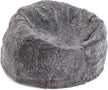 Zitzak | Korte Wol | Medium | Large Licht Grijs