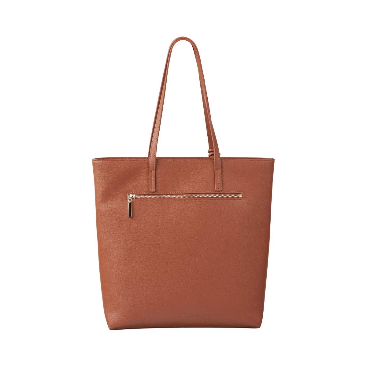 Juliana Shopper Leer Bruin