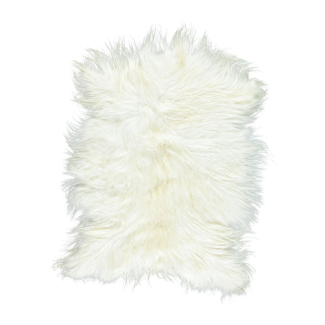 Geitenhuid uit Mongolië | 110x70cm Ivoor