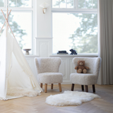 Emma Mini Loungestoel Antraciet Grijs