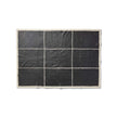 Addison Plaid | Tweezijdige Schapenvacht | Korte Wol Zwart/Wit