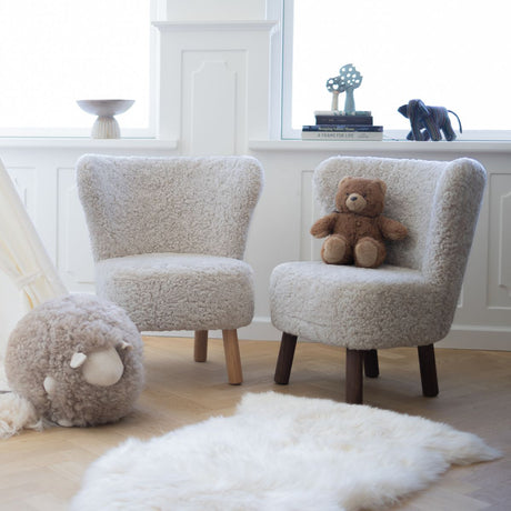 Emma Mini Loungestoel Antraciet Grijs