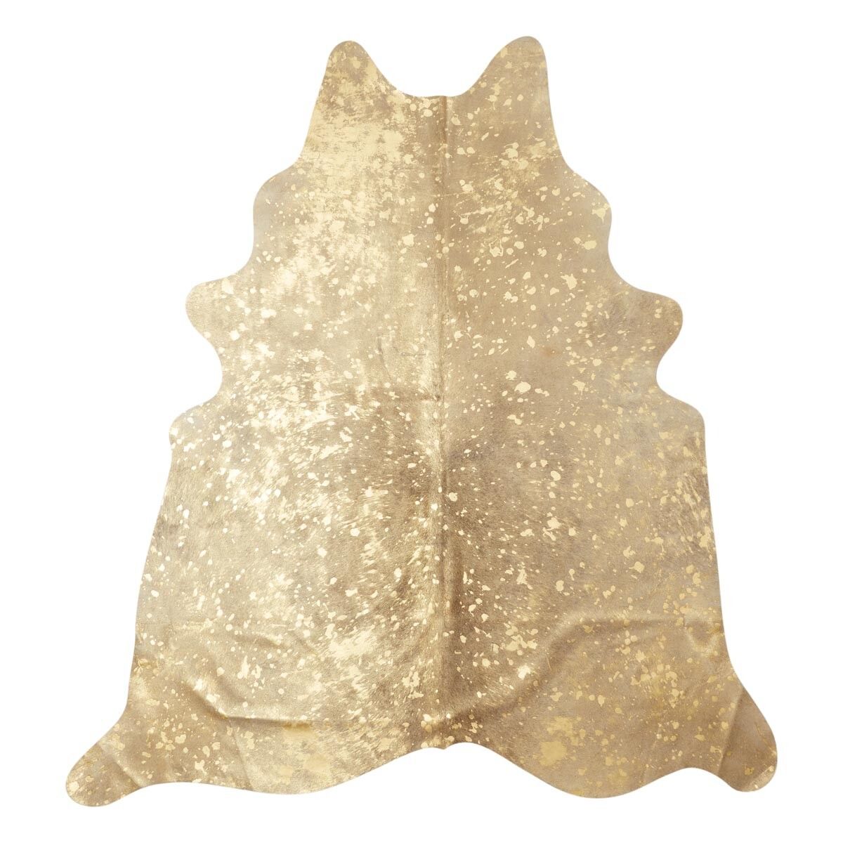 Koeienhuid Vloerkleed | Goud | 4,1 m²