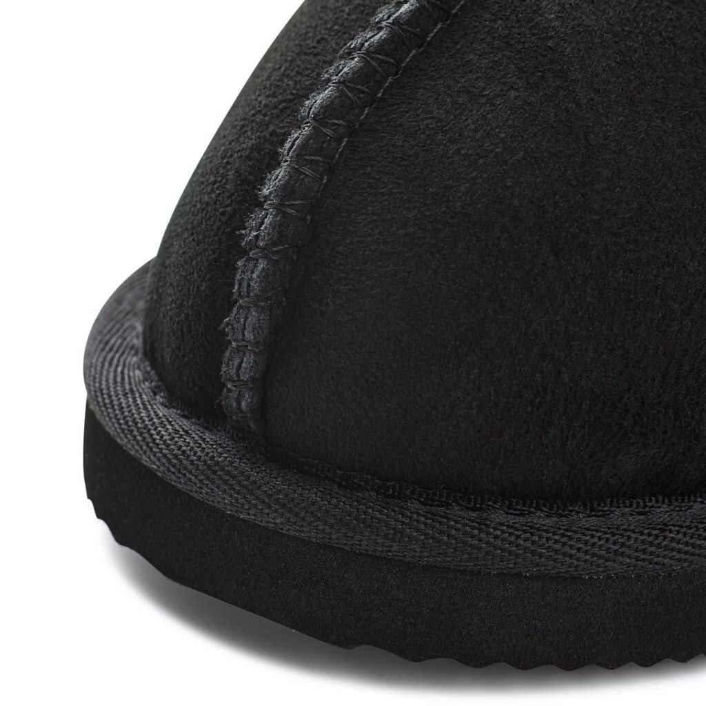 Nordic Curly Pantoffel Zwart