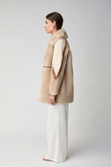 Anika Jas Beige/Bruin