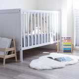 Baby Schapenvacht | Kortharig | Nieuw-Zeeland | 95 cm Sneeuwwitje