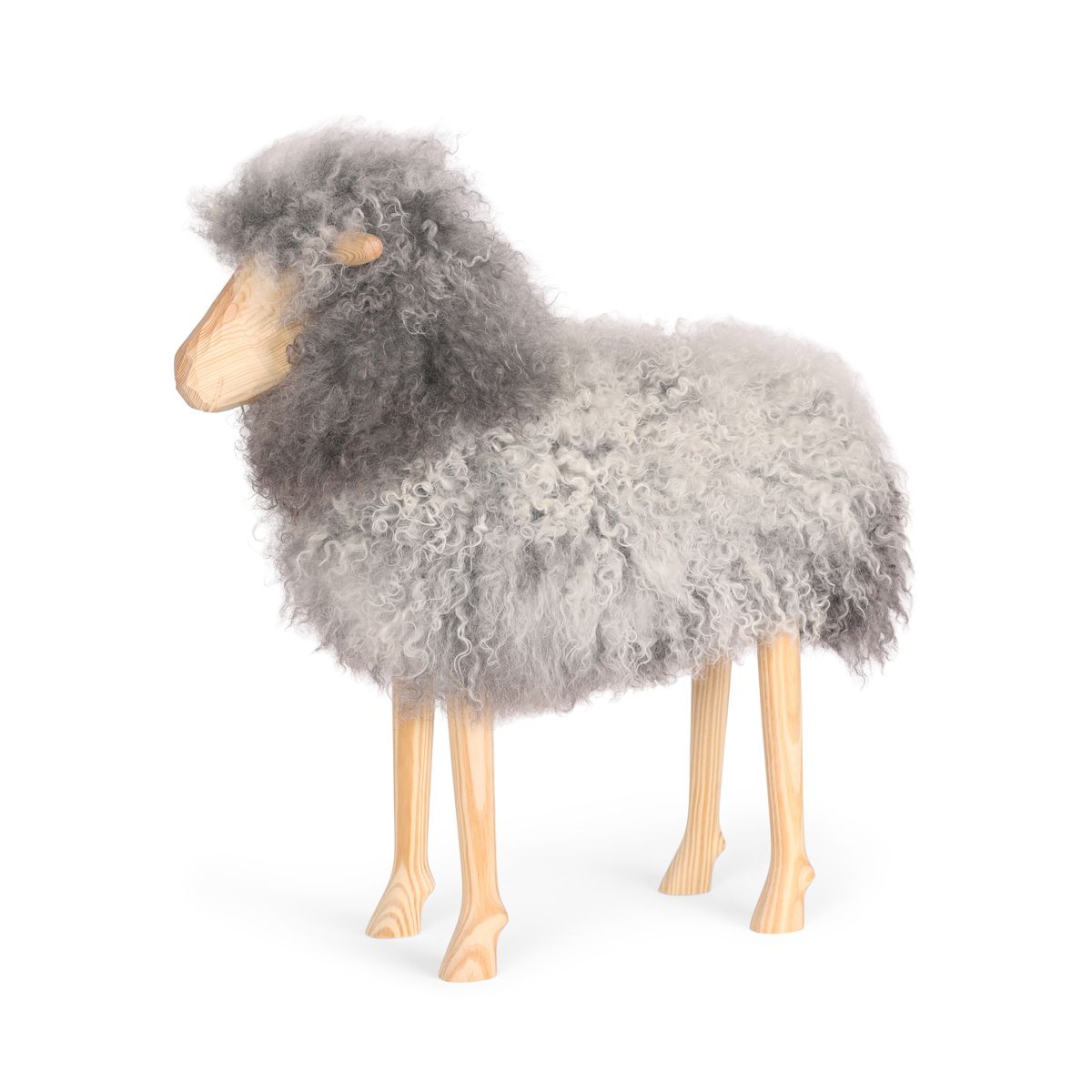 Signature Staand Schaap | Large Gotland Natuurlijk Grijs