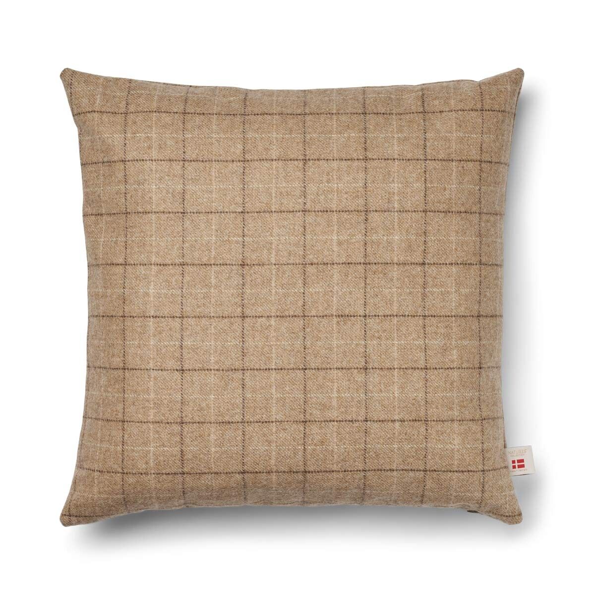 Dubbelzijdig Wollen Kussen | 52x52 cm | 34x52 cm Havermout-beige