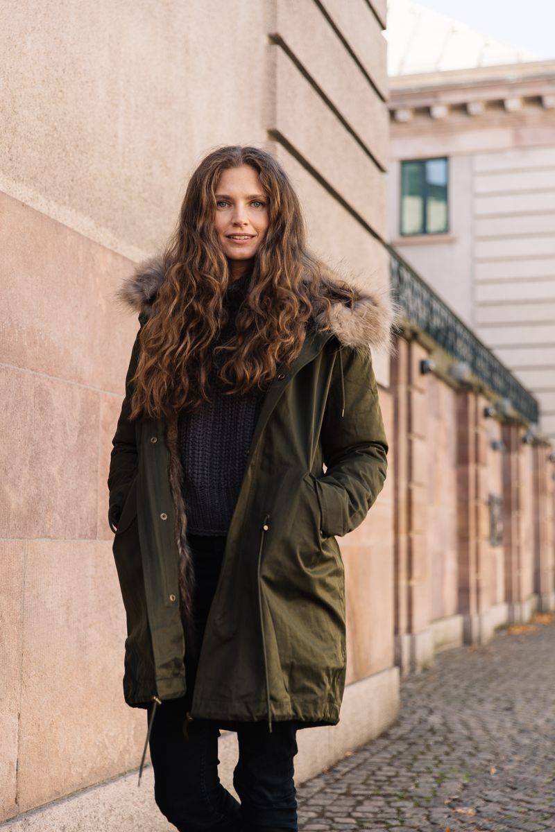 Petra Jas Heg Groen/Natuurlijk Bruin
