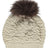 Sidse Beanie Licht Beige/Mokka