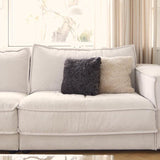 Kortharig Schapenvacht Kussen | Dubbelzijdig | 40x40 cm & 56x56 cm Antraciet Grijs