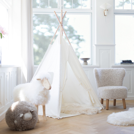 Signature Staand Schaap | Large Off White