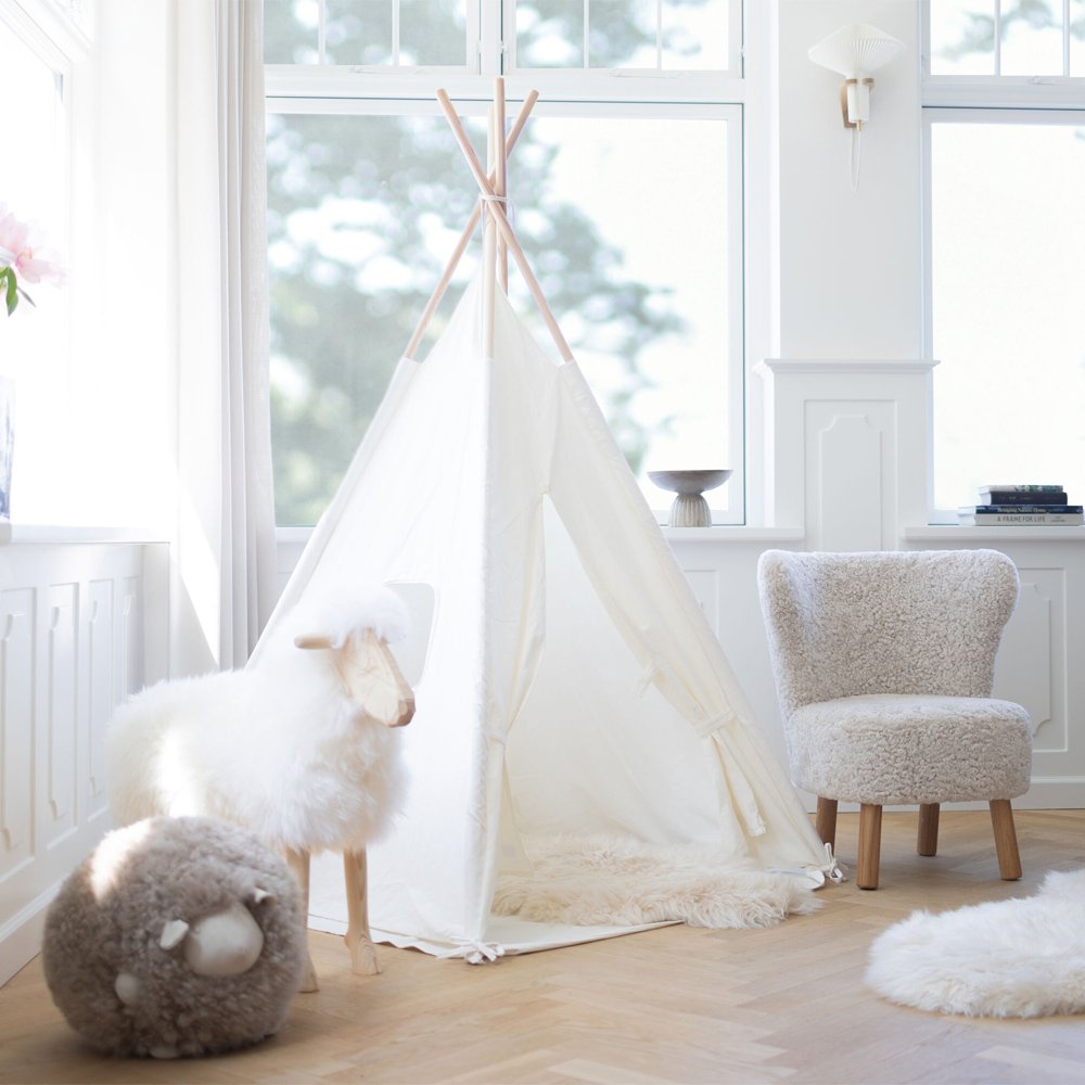 Emma Mini Loungestoel Antraciet Grijs