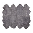 Premium | Nieuw- Zeelandse schapenvacht | Kortharig | Kleed 180x214 cm Lichtgrijs snow top