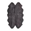 Premium | Nieuw- Zeelandse schapenvacht | Kortharig | Kleed 180x110 cm Antraciet Grijs