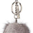 Pompon Sleutelhanger Iers Donkerblauw