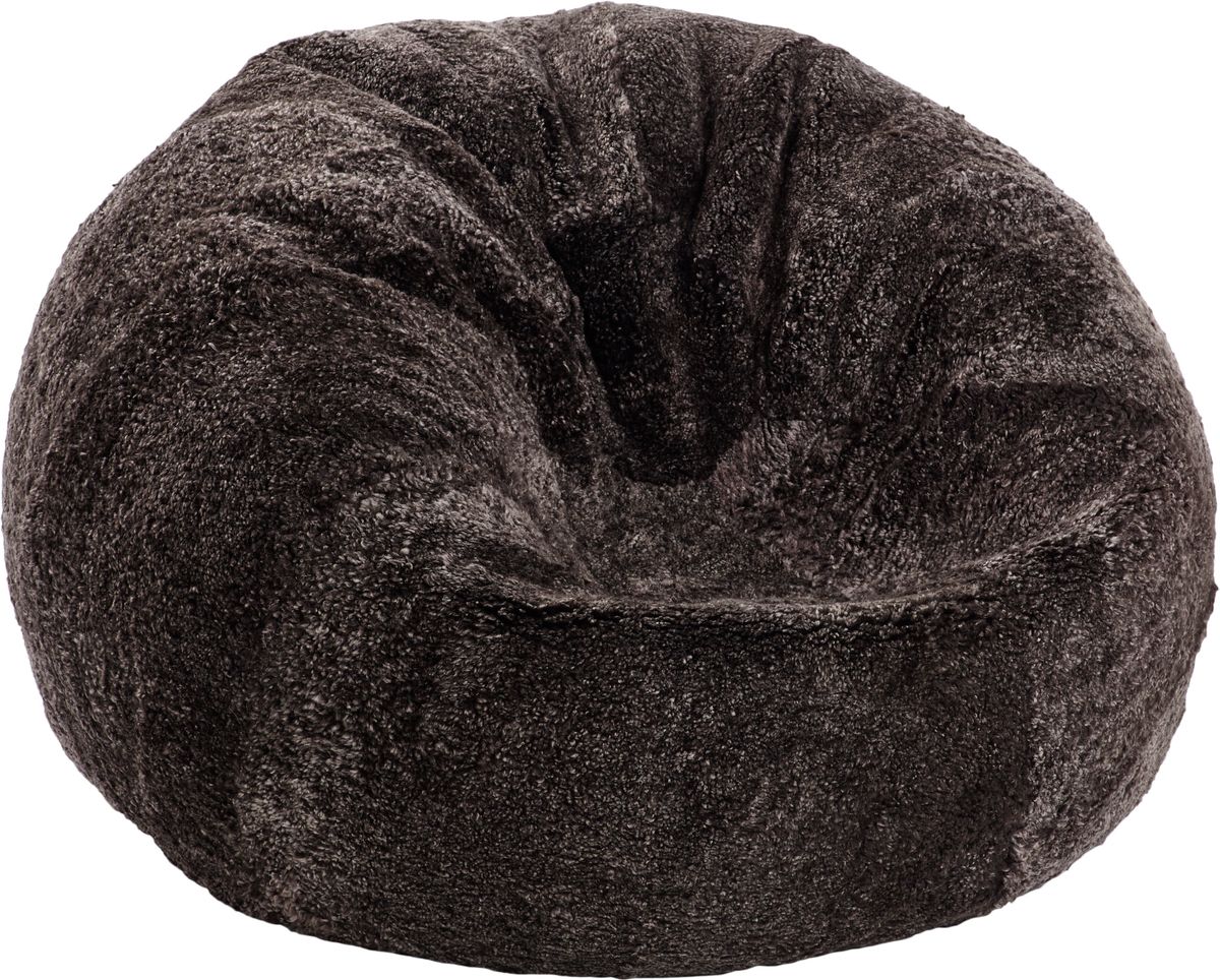 Zitzak | Korte Wol | Medium | Large Cappuccino